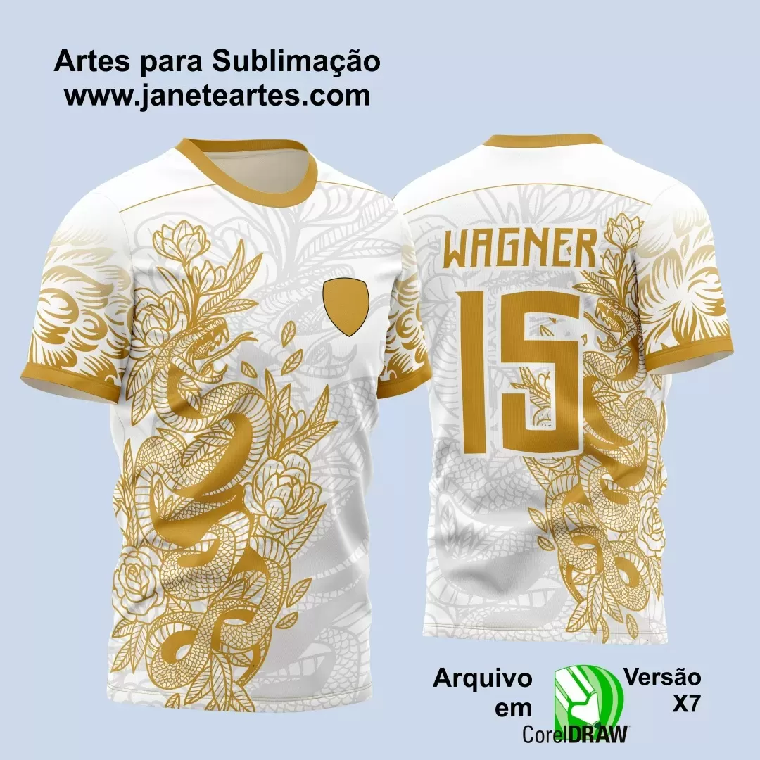 Template - Camisa de Interclasse - Jogos Internos - Cobra - 2024 - 2025 