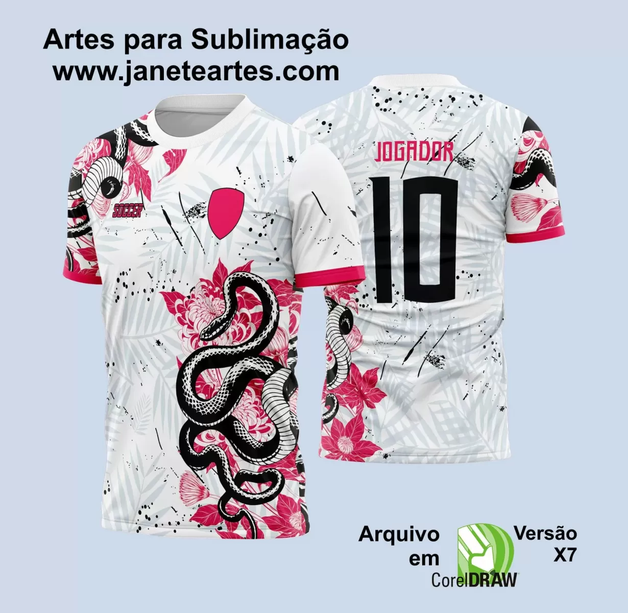 Template - Camisa de Interclasse - Jogos Internos - Cobra - 2024 - 2025 