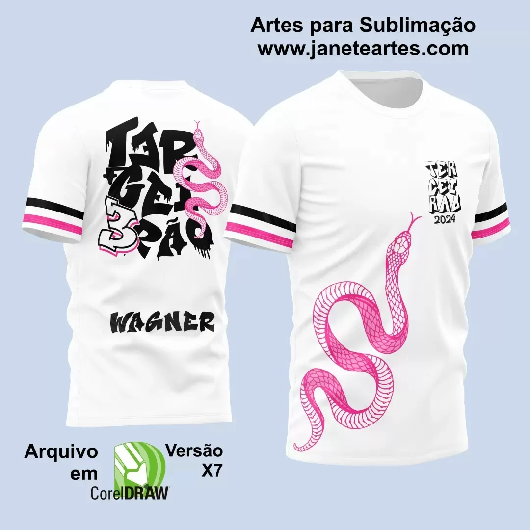 Template - Camisa de Interclasse - Jogos Internos - Cobra - 2024 - 2025 