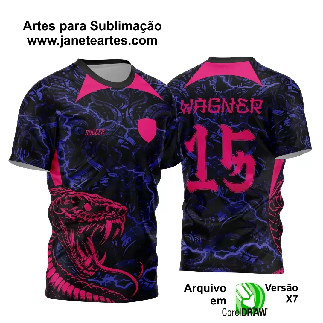 Template - Camisa de Interclasse - Jogos Internos - Cobra - 2024 - 2025 