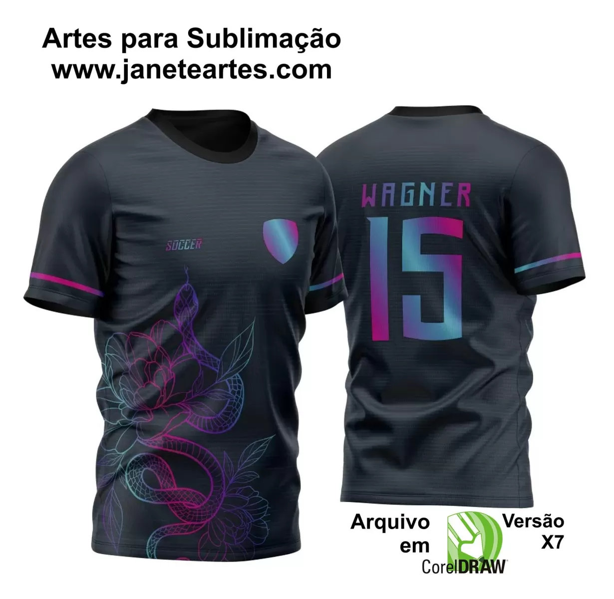 Template - Camisa de Interclasse - Jogos Internos - Cobra - 2024 - 2025 