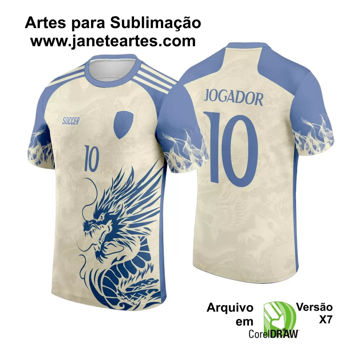 Template - Camisa de Interclasse - Jogos Internos - Dragão - 2024 - 2025