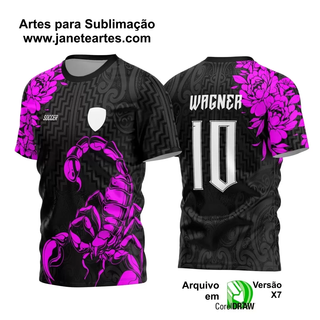 Template - Camisa de Interclasse - Jogos Internos - Escorpião 2024 - 2025 