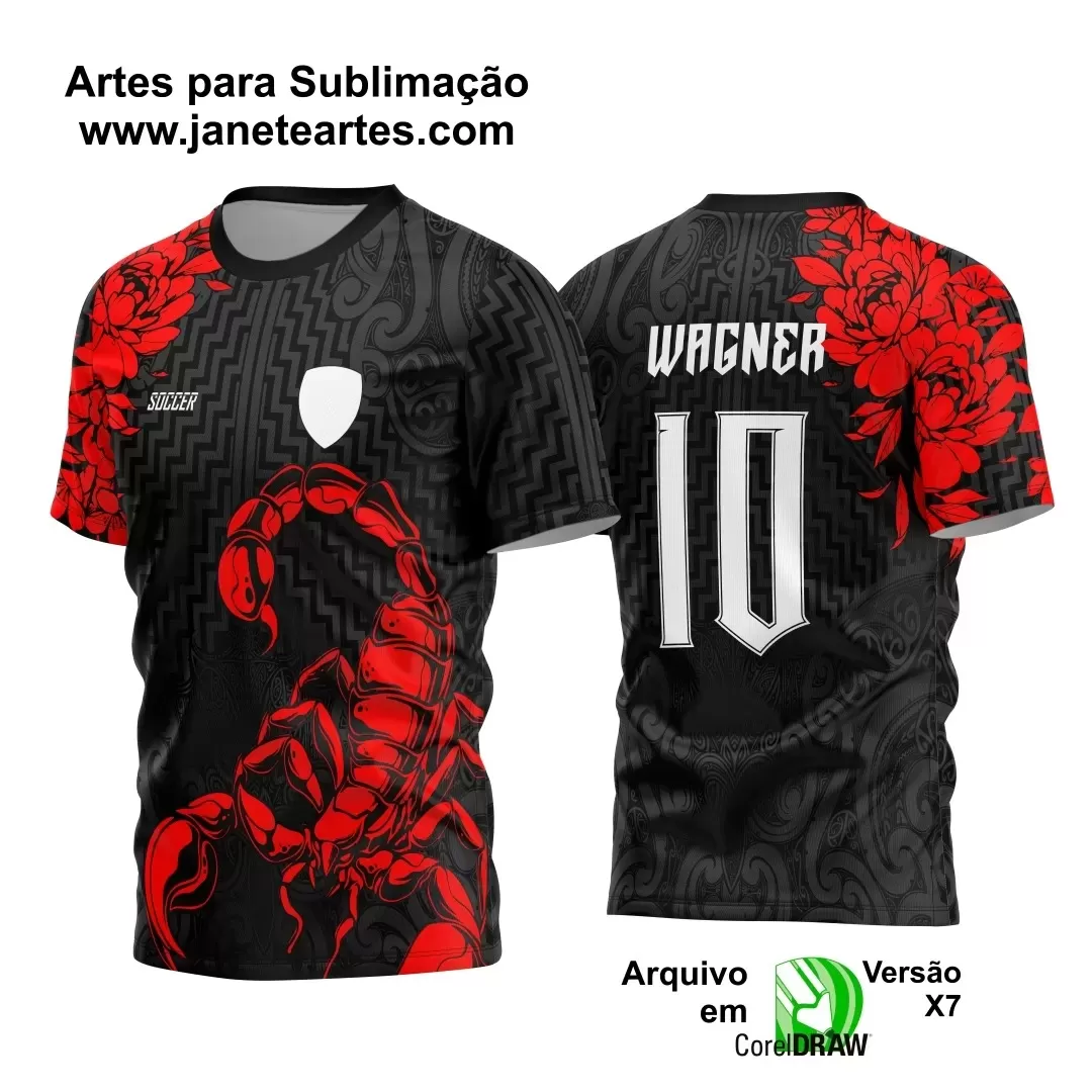 Template - Camisa de Interclasse - Jogos Internos - Escorpião 2024 - 2025 