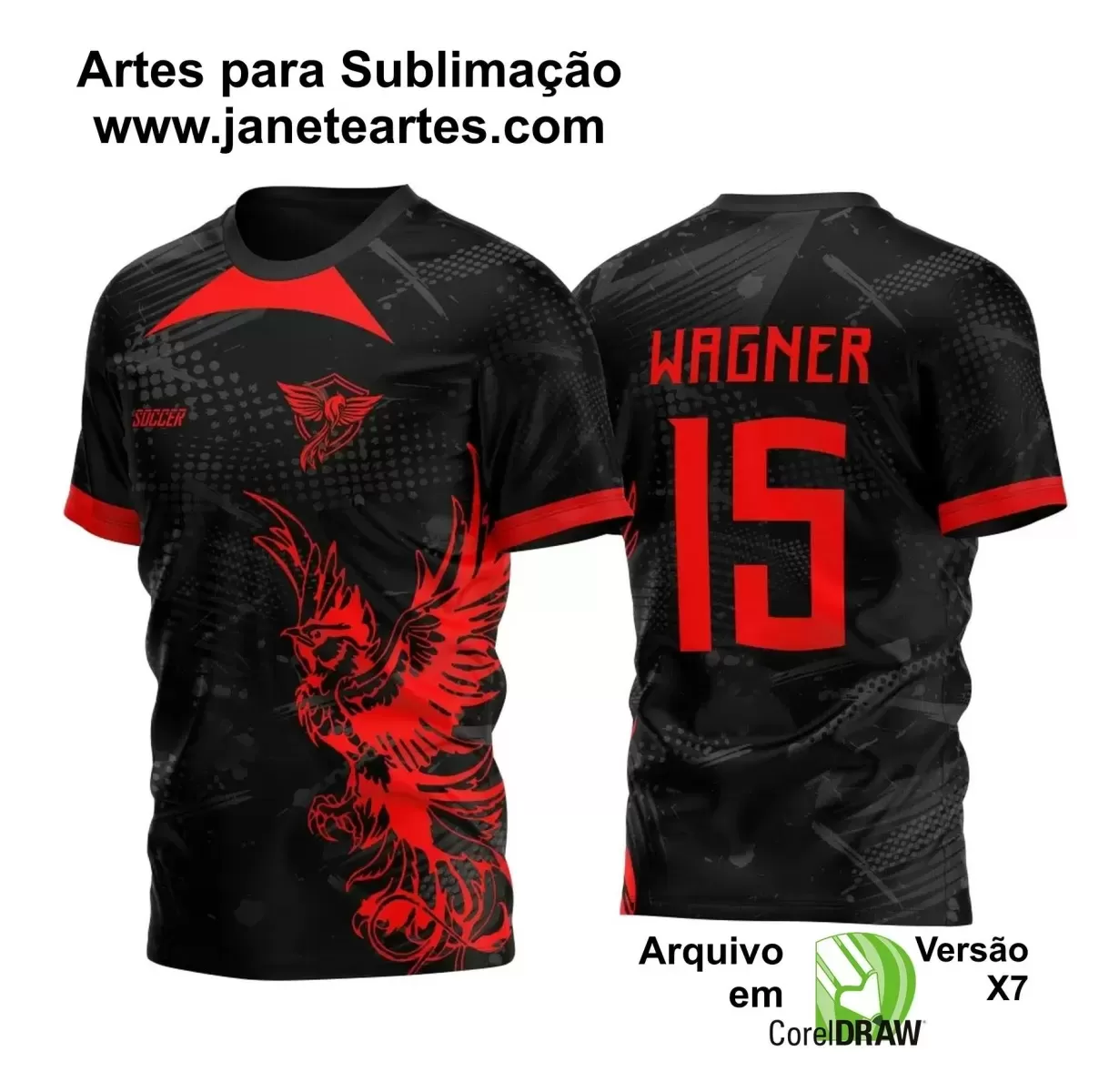 Template - Camisa de Interclasse - Jogos Internos - Fênix - 2024 - 2025