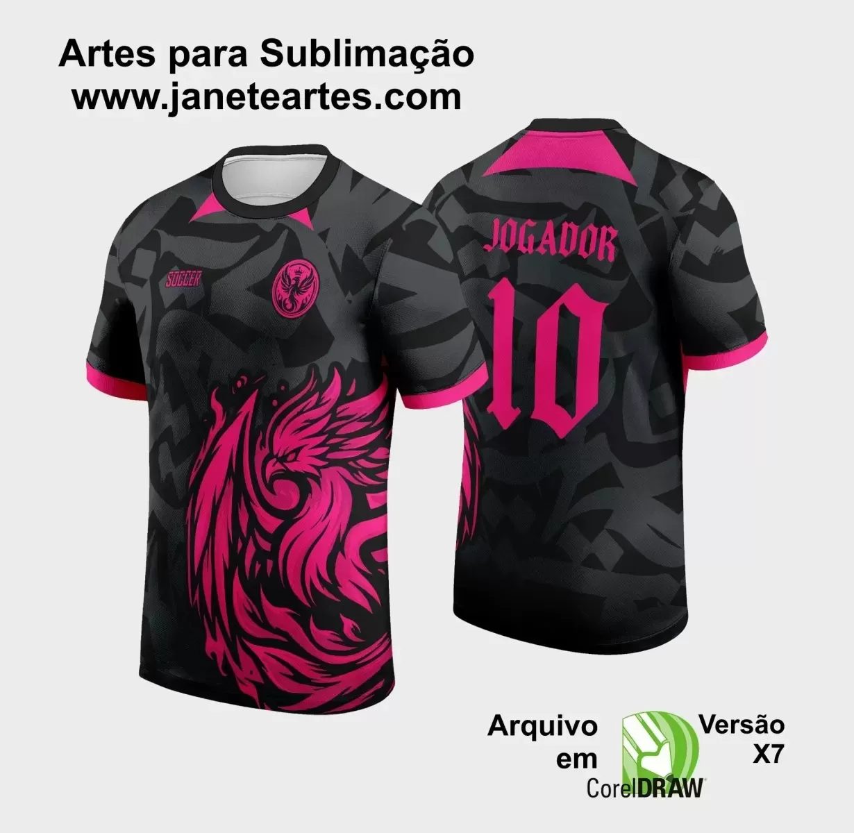 Template - Camisa de Interclasse - Jogos Internos - Fênix - 2024 - 2025