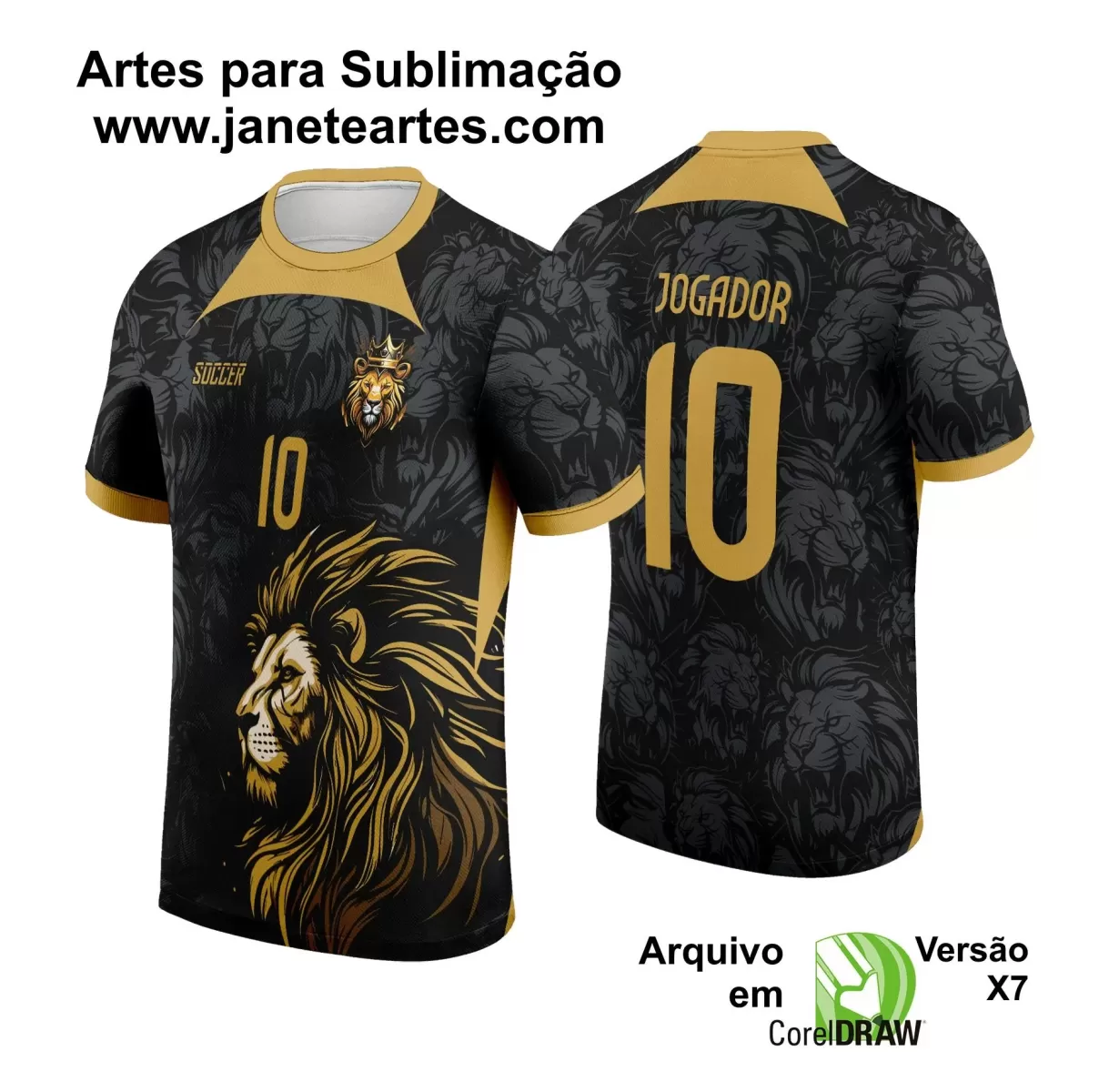 Template - Camisa de Interclasse - Jogos Internos - Leão - 2024 - 2025