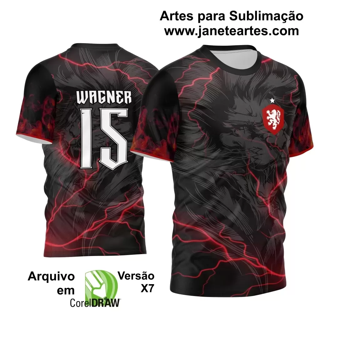 Template - Camisa de Interclasse - Jogos Internos - Leão - 2024 - 2025