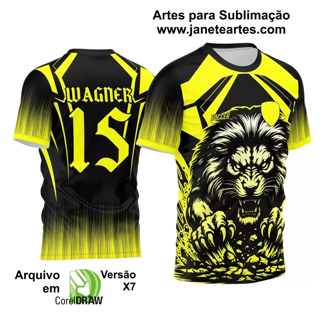 Template - Camisa de Interclasse - Jogos Internos - Leão - 2024 - 2025