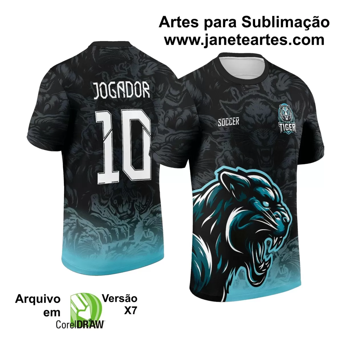 Template - Camisa de Interclasse - Jogos Internos - Pantera - 2024 - 2025