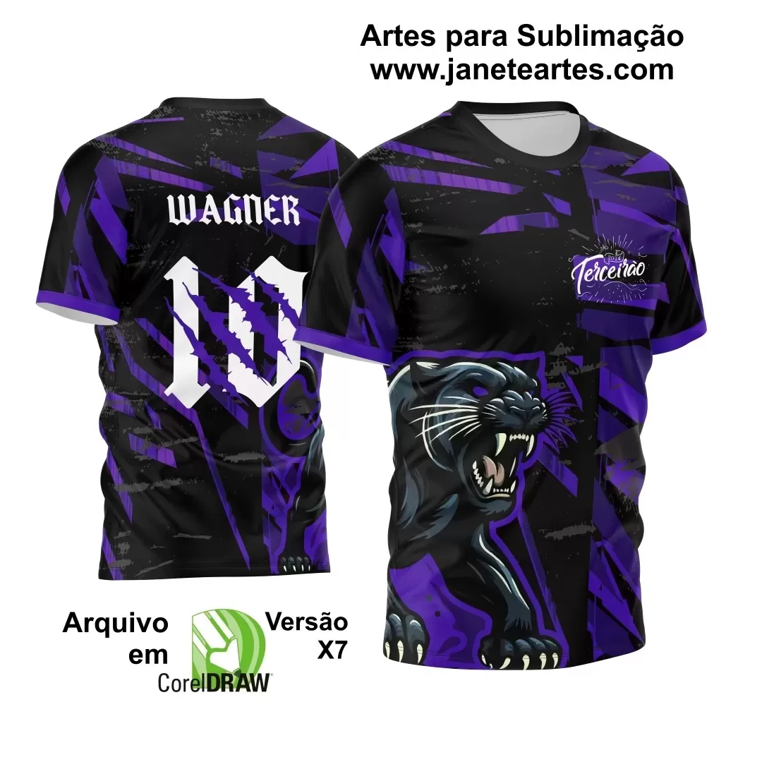 Template - Camisa de Interclasse - Jogos Internos - Pantera - 2024 - 2025