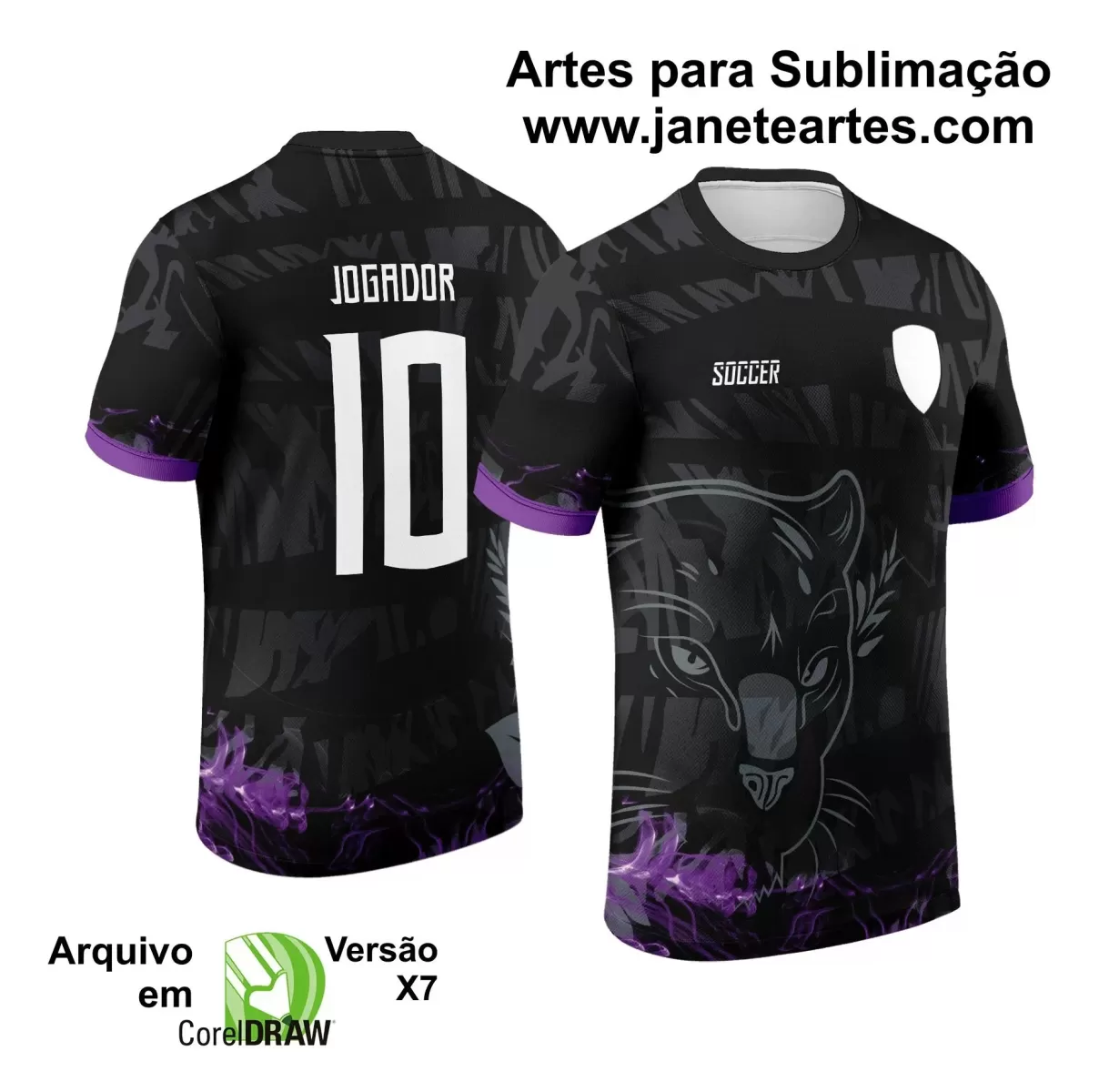 Template - Camisa de Interclasse - Jogos Internos - Pantera - 2024 - 2025