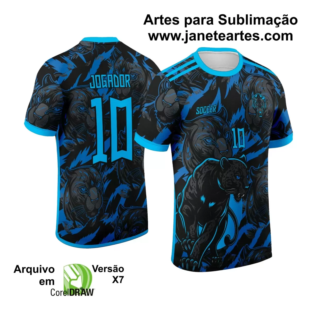 Template - Camisa de Interclasse - Jogos Internos - Pantera - 2024 - 2025