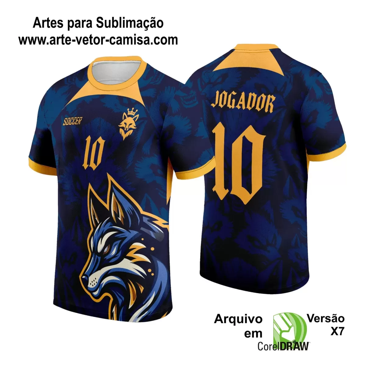 Template - Camisa de Interclasse - Jogos Internos - Raposa - 2024 - 2025