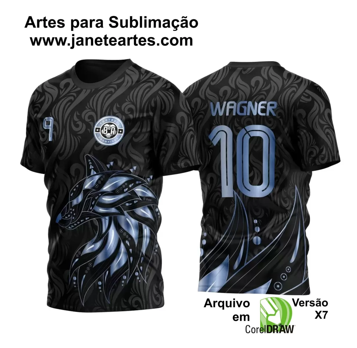 Template - Camisa de Interclasse - Jogos Internos - Raposa - 2024 - 2025