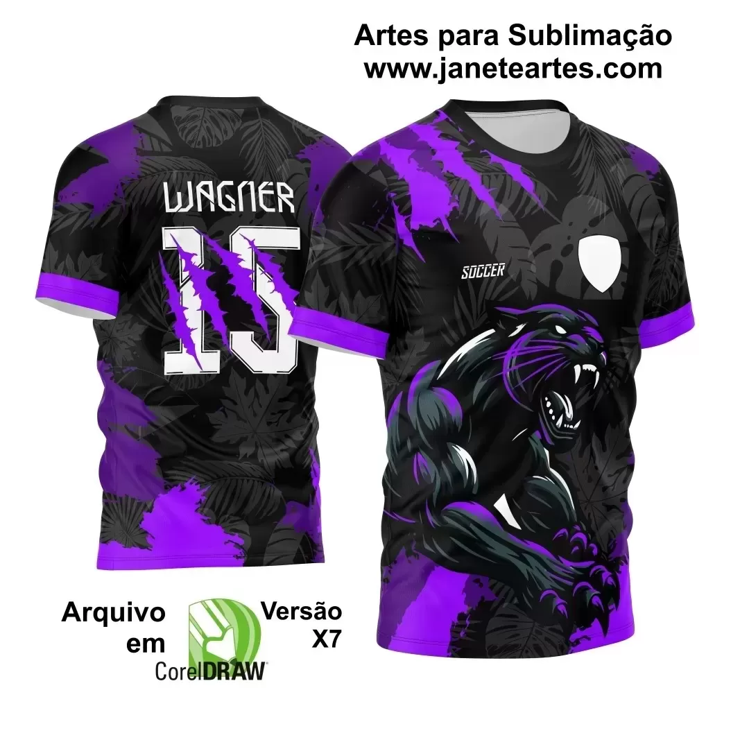 Template - Camisa de Interclasse - Pantera - 2024 - 2025