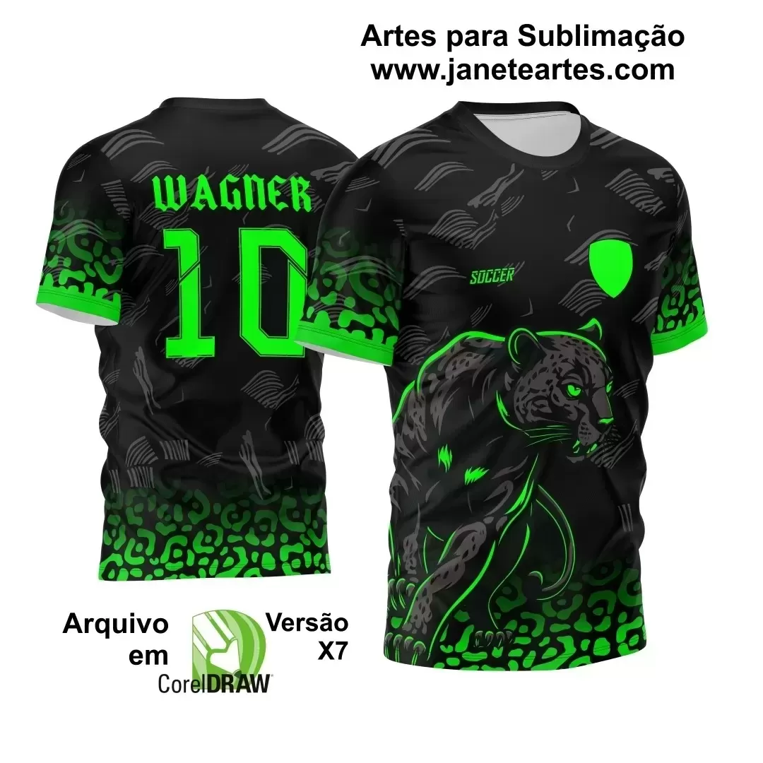 Template - Camisa de Interclasse - Pantera - 2024 - 2025