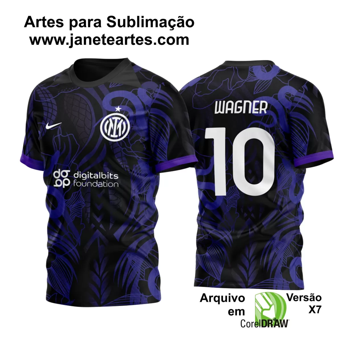 Template - Camisa de Interclasse Preta - Jogos Internos - Cobra - 2024 - 2025