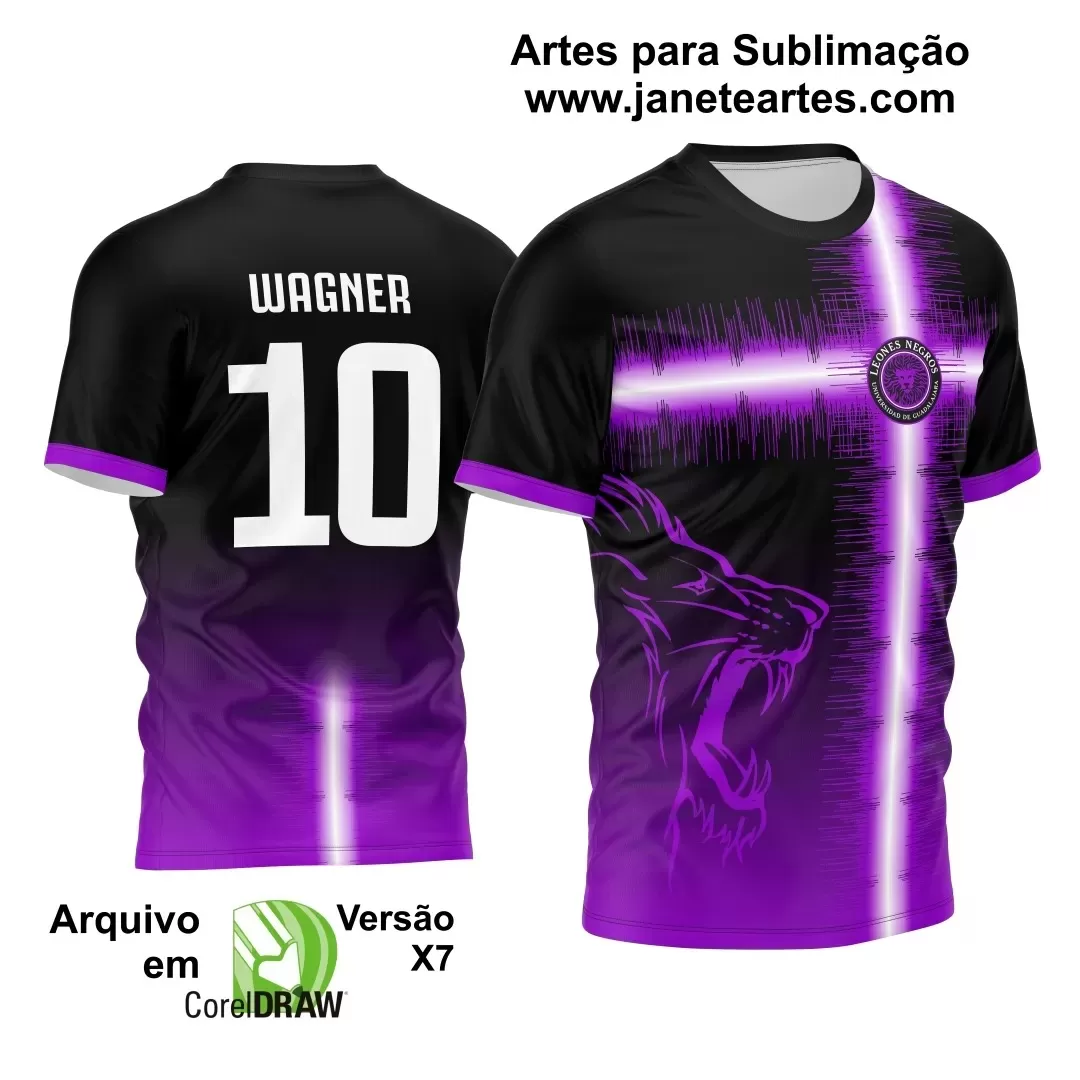 Template - Camisa de Interclasse - Uniforme Futebol - Leão - 2024 - 2025