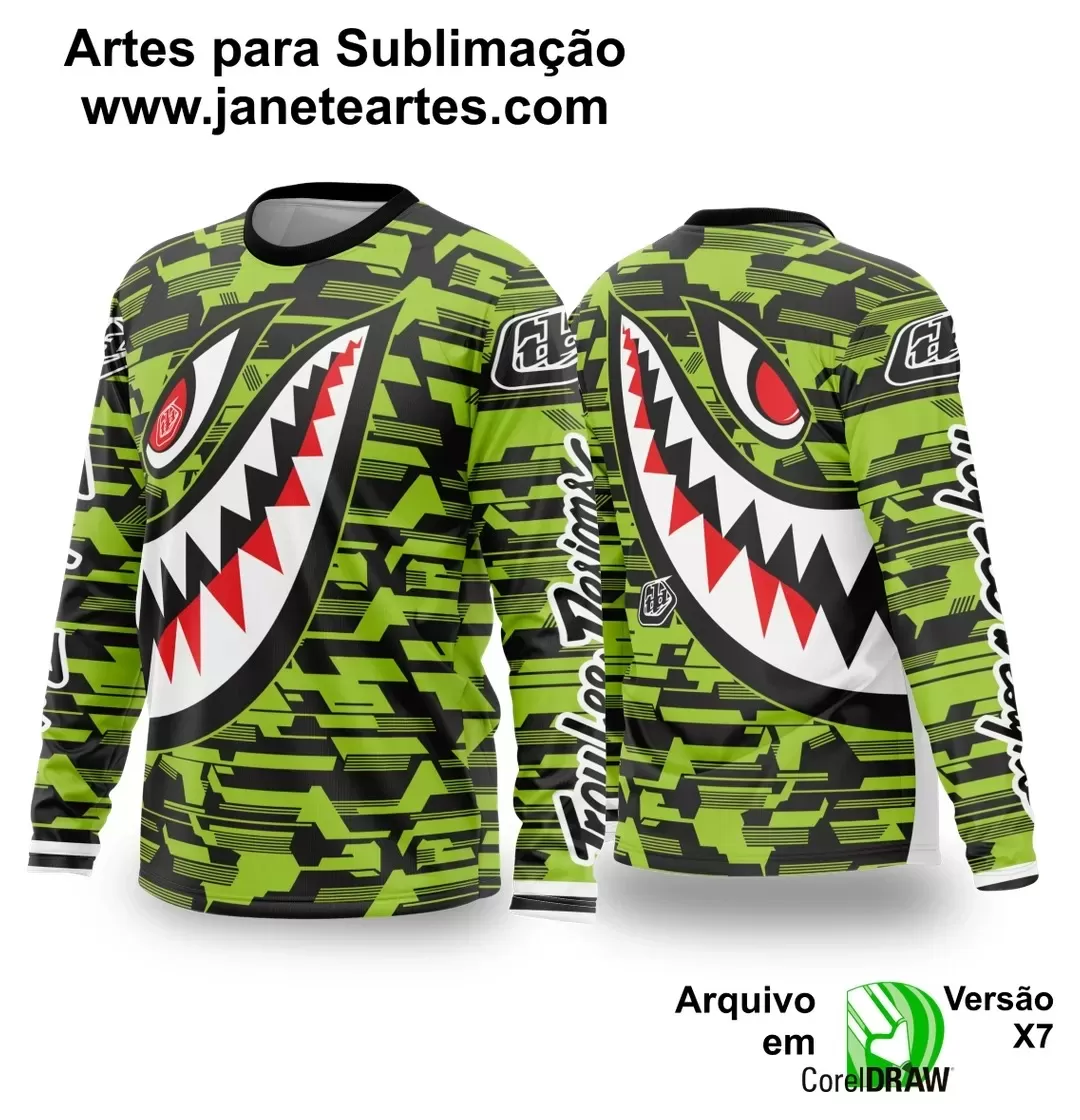 Template Camiseta - Trilheiro -  Motocross - 2024 - 2025