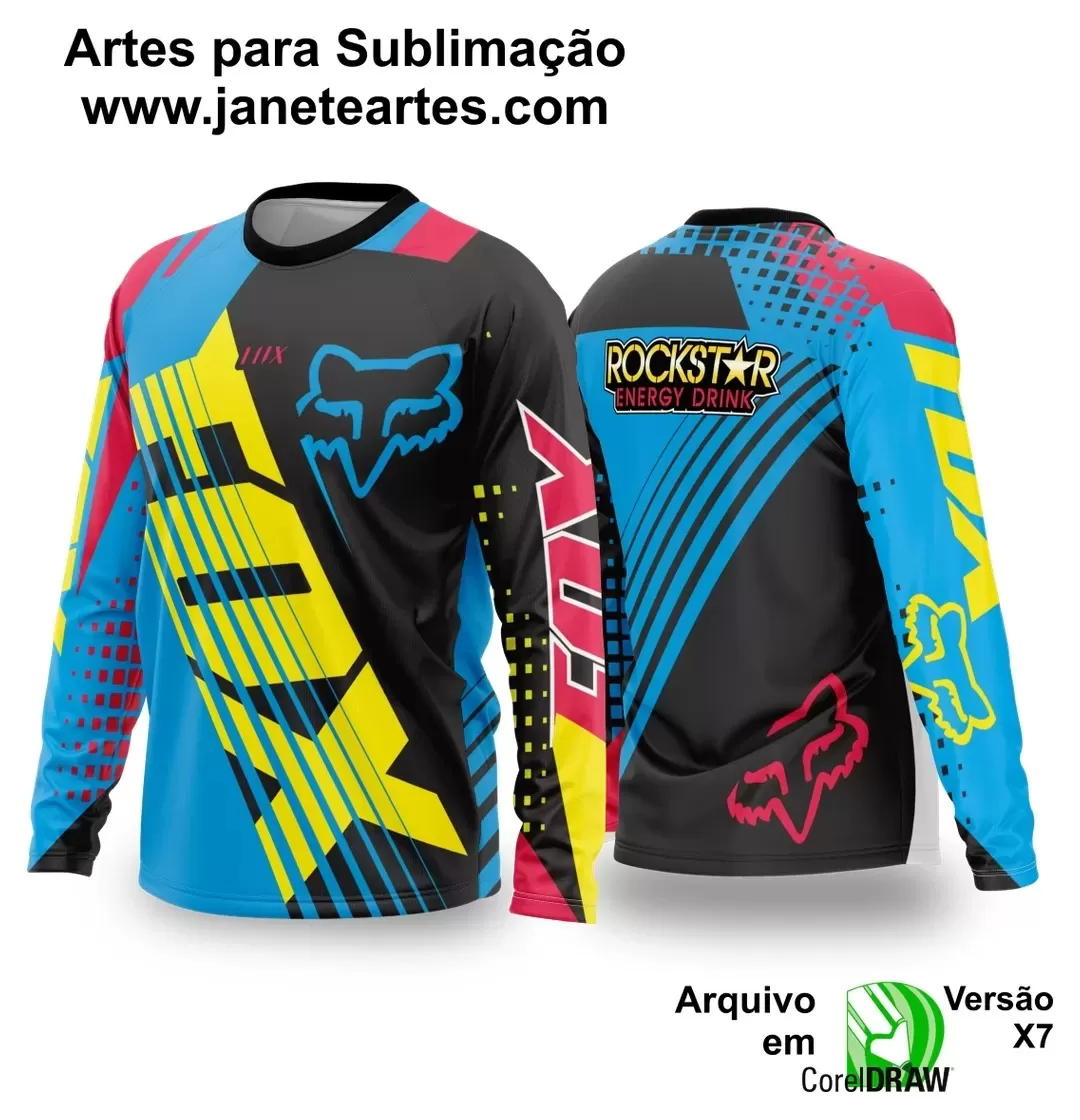 Template Camiseta - Trilheiro -  Motocross - 2024 - 2025