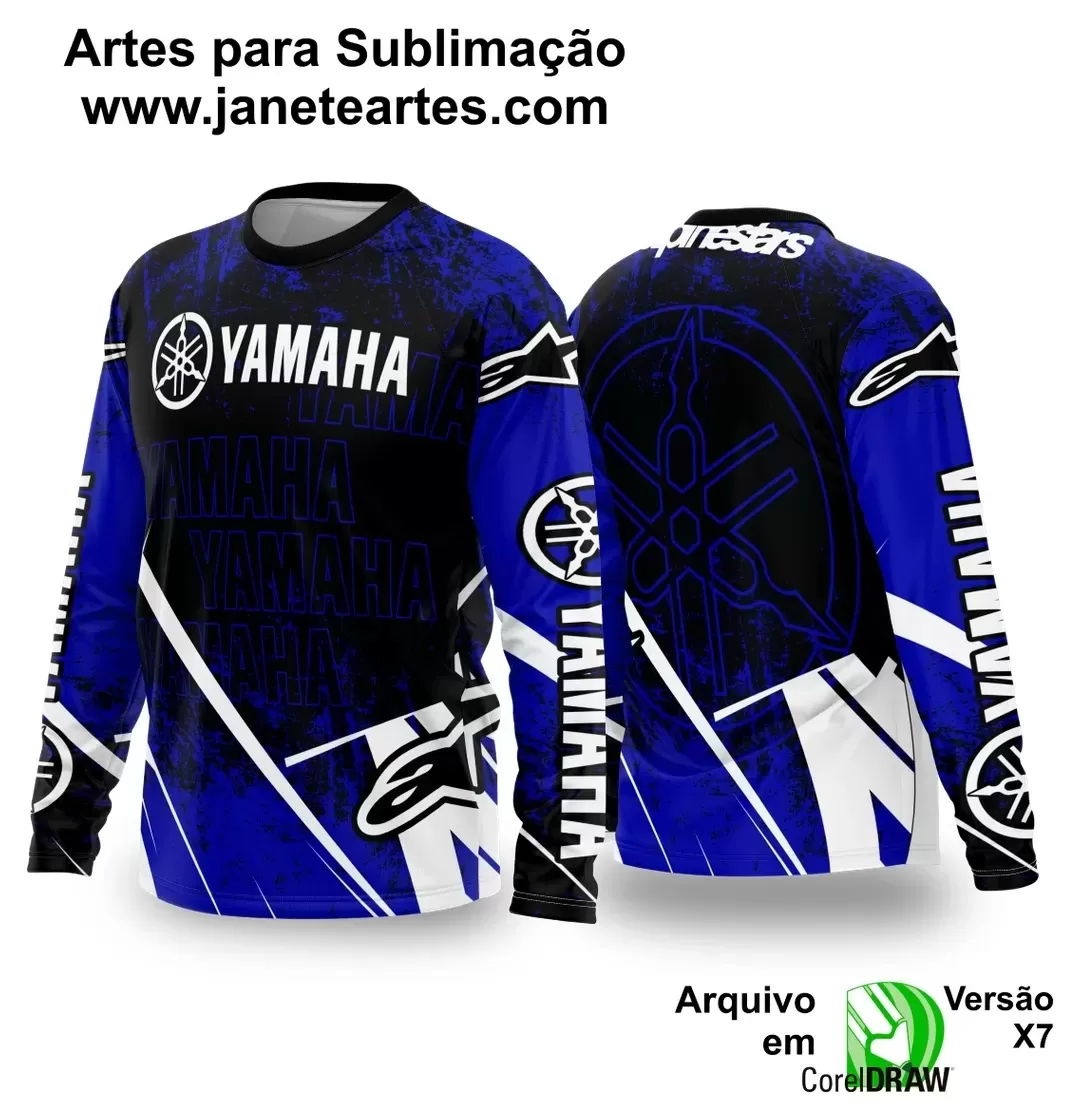 Template Camiseta - Trilheiro -  Motocross - 2024 - 2025