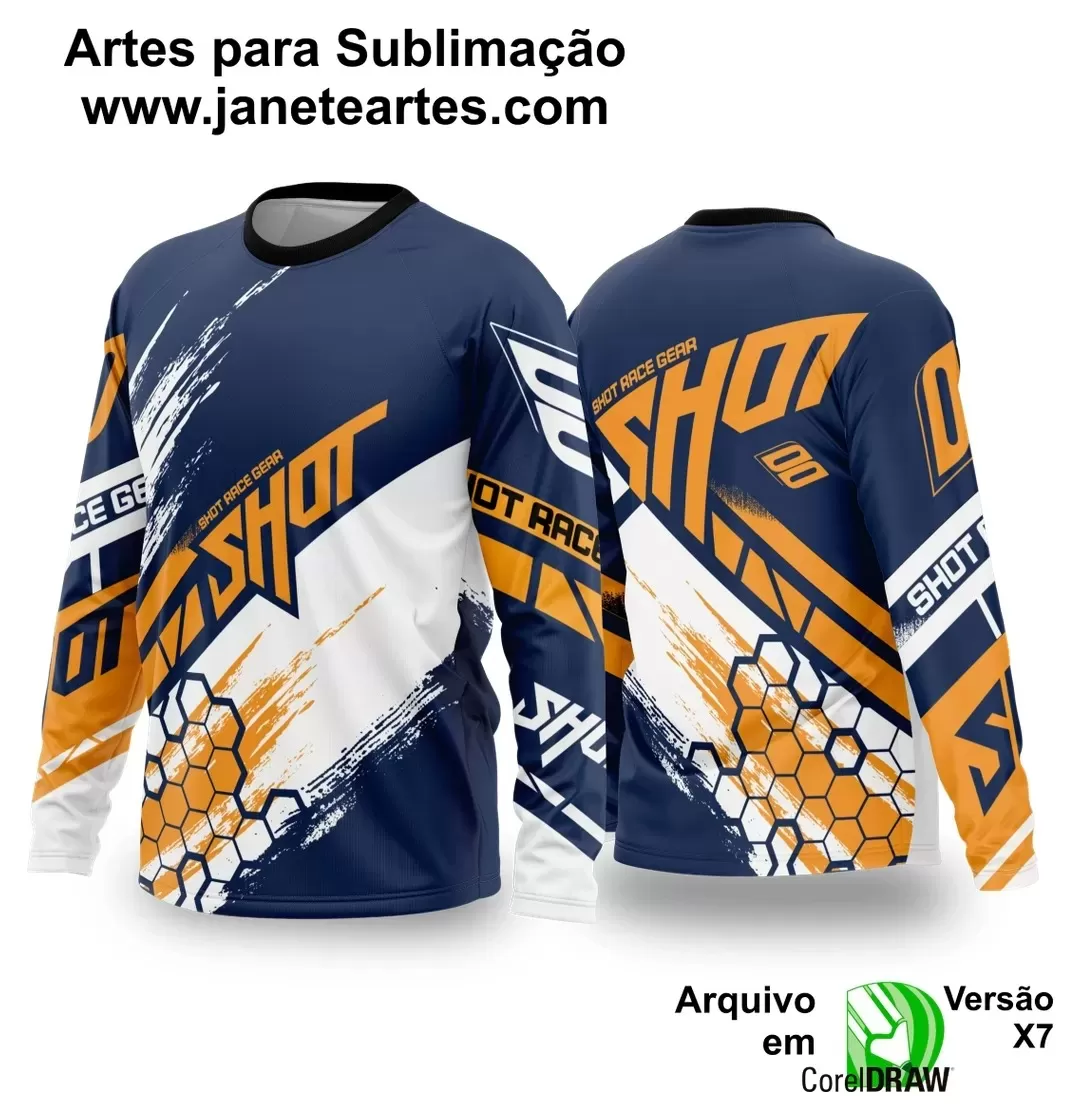 Template Camiseta - Trilheiro -  Motocross - 2024 - 2025