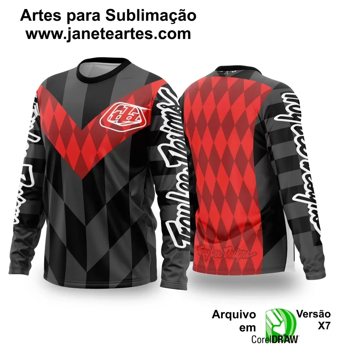 Template Camiseta - Trilheiro -  Motocross - 2024 - 2025