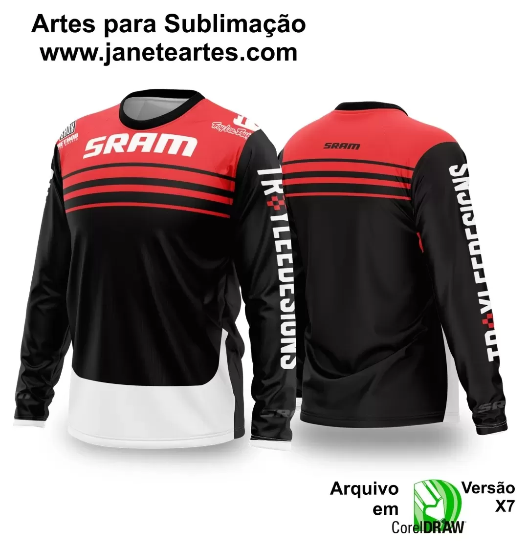 Template Camiseta - Trilheiro -  Motocross - 2024 - 2025