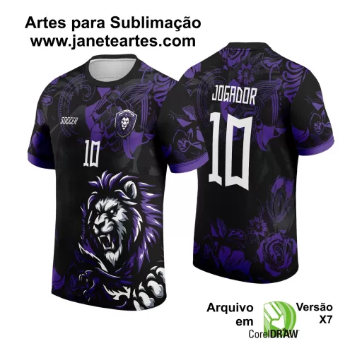  Template Camiseta de Interclasse - Jogos Internos -  Leão  - 2024 - 2025