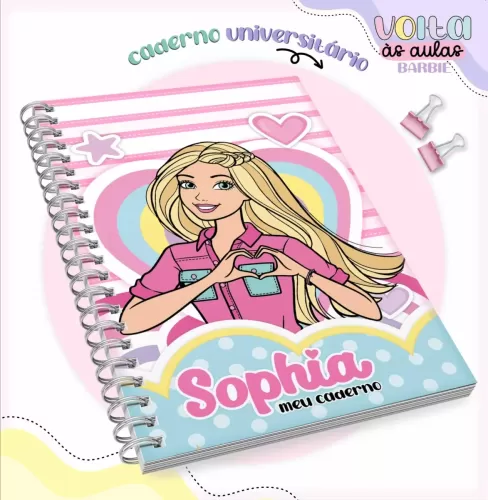 Arquivo Digital – Meninas | Barbie – Volta às Aulas 2024 – Lina Criativa