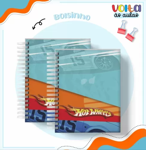 Arquivo Digital – Meninos | Hot Wheels – Volta às Aulas 2024 – Lina Criativa