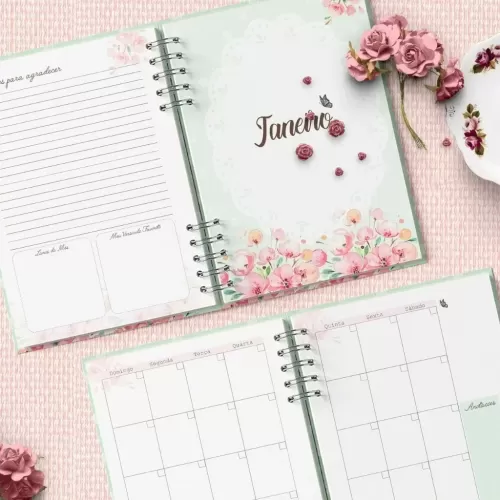 Arquivo Planner Devocional Anne – Versão Católica e Evangélica – Bicho de Papel