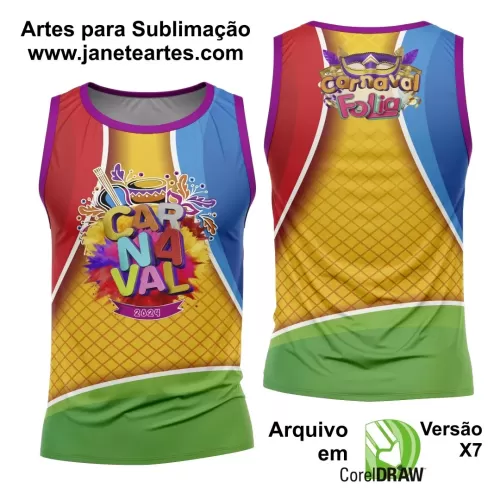 Arte Abadá - Camisa - Sublimação - Carnaval 2024 - 2025