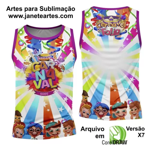 Arte Abadá - Camisa - Sublimação - Carnaval 2024 - 2025