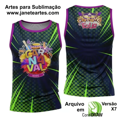 Arte Abadá - Camisa - Sublimação - Carnaval 2024 - 2025