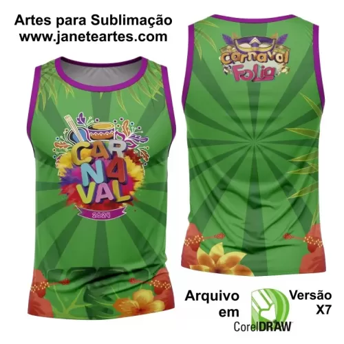 Arte Abadá - Camisa - Sublimação - Carnaval 2024 - 2025