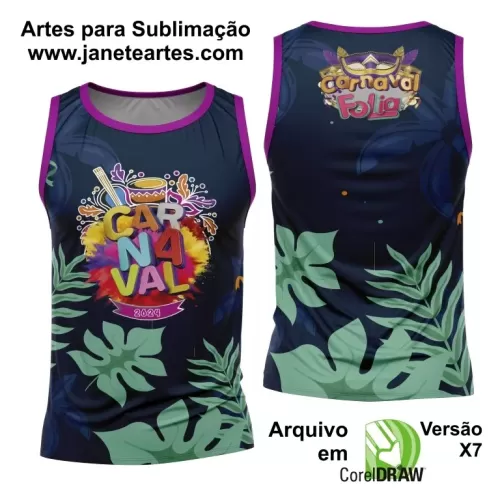 Arte Abadá - Camisa - Sublimação - Carnaval 2024 - 2025