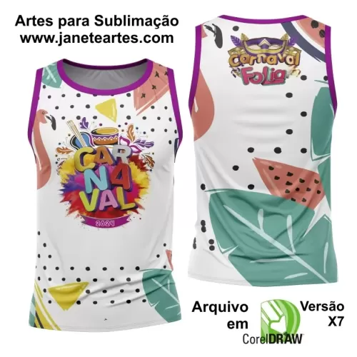 Arte Abadá - Camisa - Sublimação - Carnaval 2024 - 2025