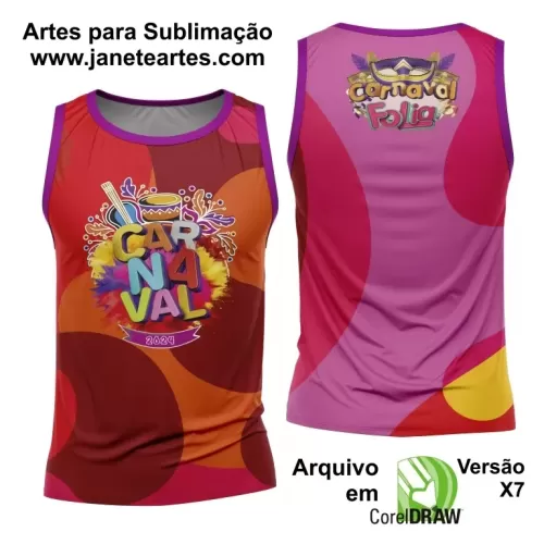 Arte Abadá - Camisa - Sublimação - Carnaval 2024 - 2025