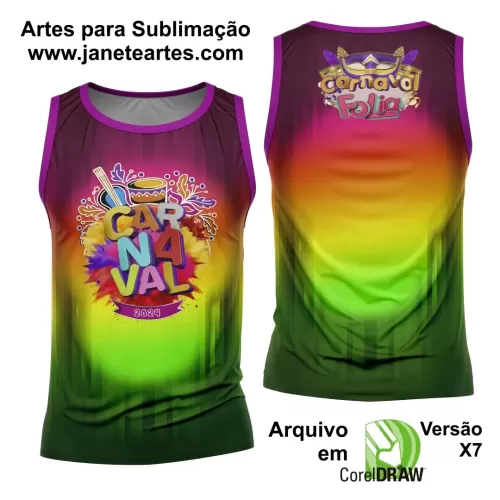 Arte Abadá - Camisa - Sublimação - Carnaval 2024 - 2025