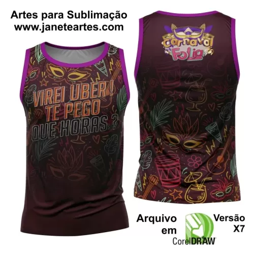 Arte Abadá - Camisa - Sublimação - Carnaval 2024 - 2025