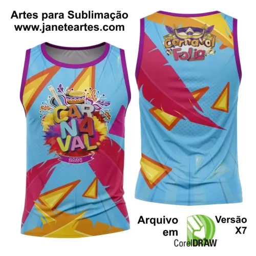 Arte Abadá - Camisa - Sublimação - Carnaval 2024 - 2025