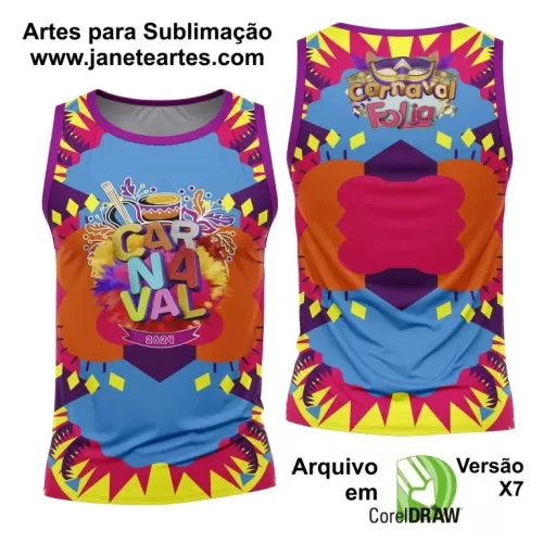 Arte Abadá - Camisa - Sublimação - Carnaval 2024 - 2025