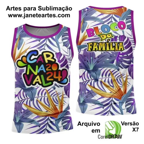 Arte Abadá - Camisa - Sublimação - Carnaval 2024 - 2025