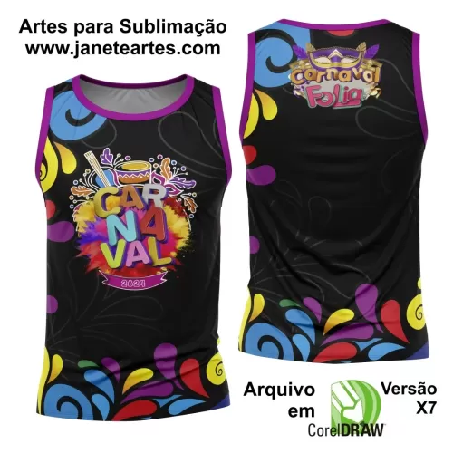 Arte Abadá - Camisa - Sublimação - Carnaval 2024 - 2025