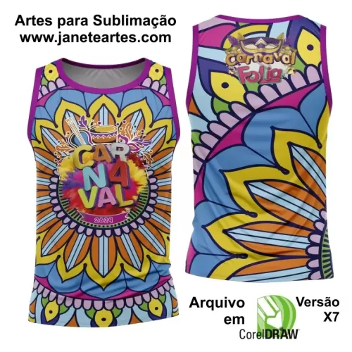 Arte Abadá - Camisa - Sublimação - Carnaval 2024 - 2025