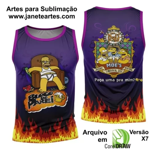 Arte Abadá - Camisa - Sublimação - Carnaval 2024 - 2025