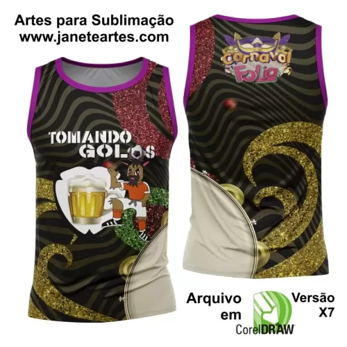 Arte Abadá - Camisa - Sublimação - Carnaval 2024 - 2025