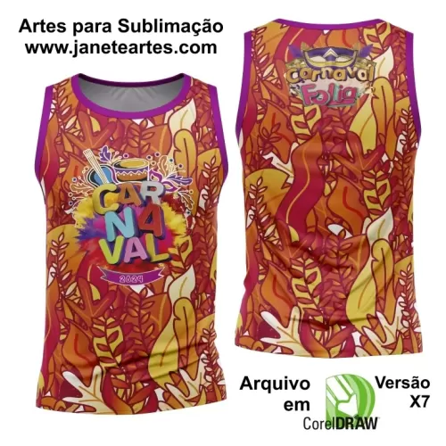 Arte Abadá - Camisa - Sublimação - Carnaval 2024 - 2025